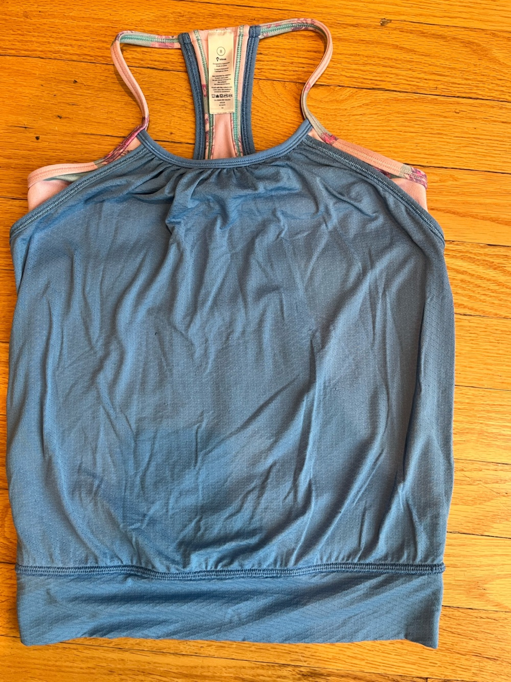 Ivivva Slate Blue kid’s Athletic Tank Top